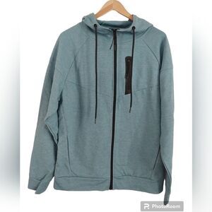 Sweatshirt hoodie size medium womens Blue Ocean current Blue